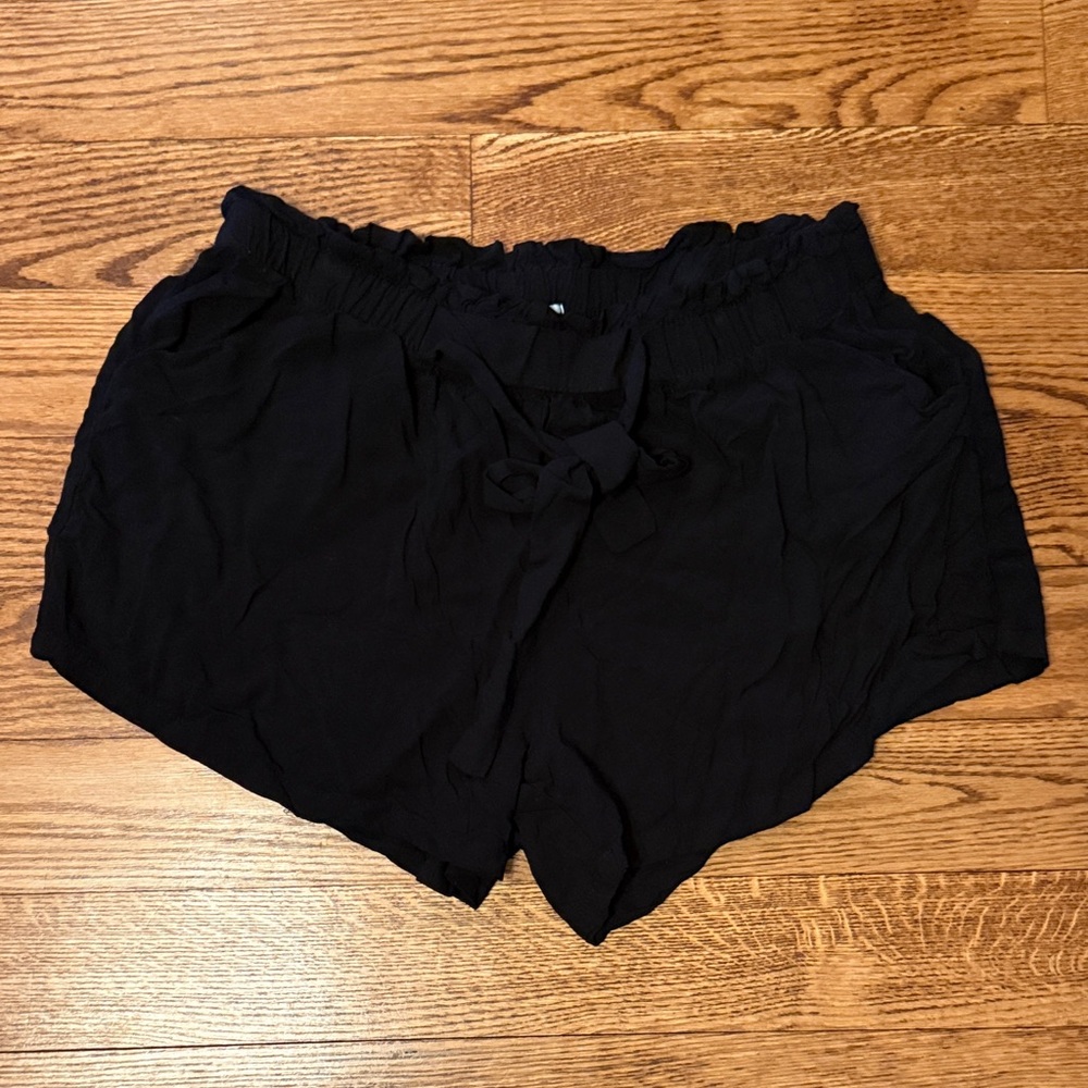 Breeze Ever 100% Rayon Comfy Black girls Shorts - Picture 2 of 4
